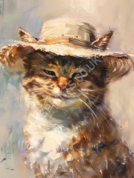 Smiling cat painting331.webp
