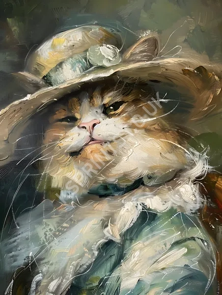Smiling cat painting333.webp